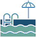 Facilities icon - Swimming