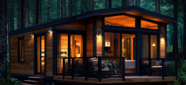 Image of holiday lodge